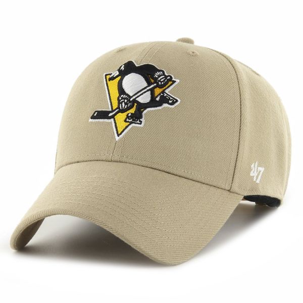 47 Brand Snapback Cap - NHL Pittsburgh Penguins khaki beige