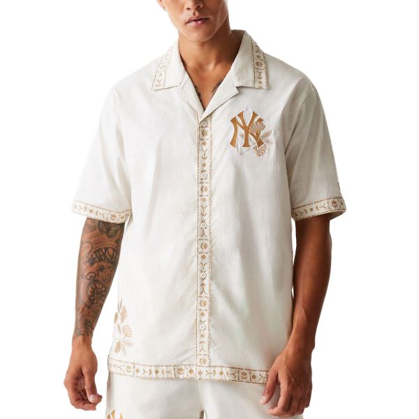 New Era Kurzarmhemd Shirt - TAPING New York Yankees