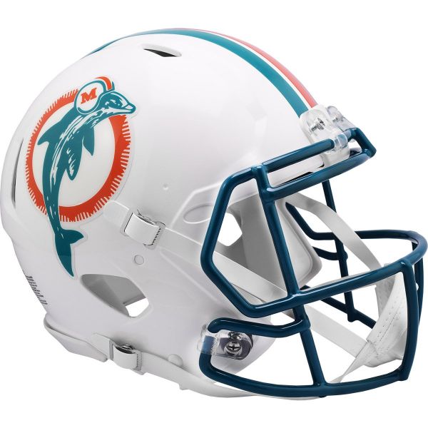 Riddell Speed Authentic Helm - Miami Dolphins TB 1980-1996