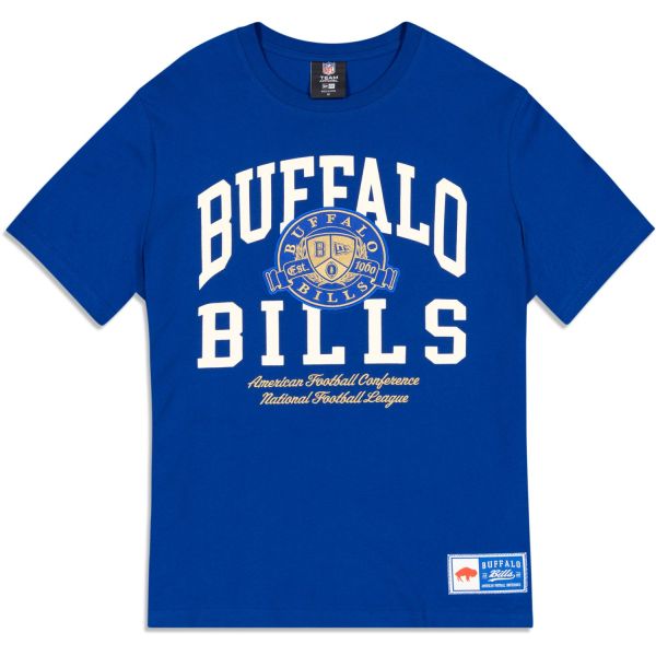 New Era NFL Shirt - LETTERMAN Buffalo Bills