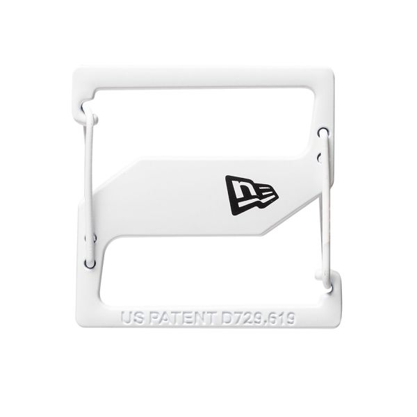 New Era Cap Clip blanc