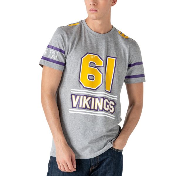 New Era ESTABLISHED Shirt - Minnesota Vikings grey