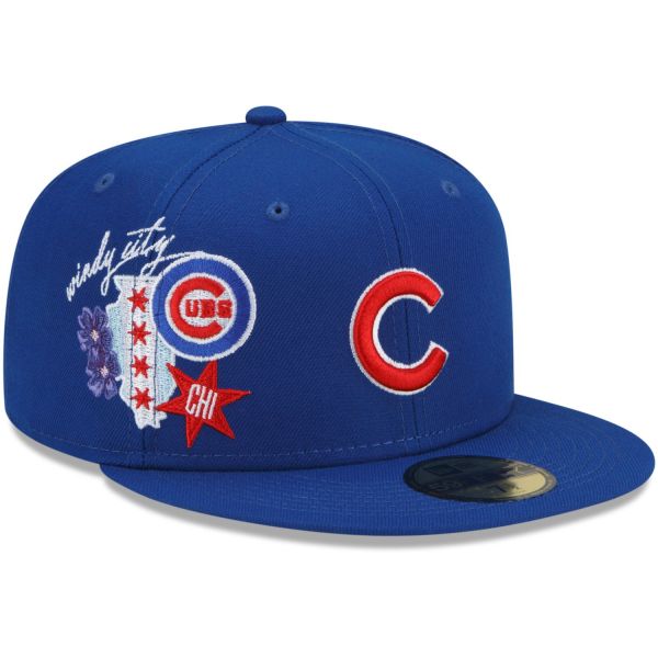 New Era 59Fifty Fitted Cap - CITY CLUSTER Chicago Cubs