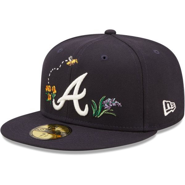 New Era 59Fifty Fitted Cap - WATER FLORAL Atlanta Braves
