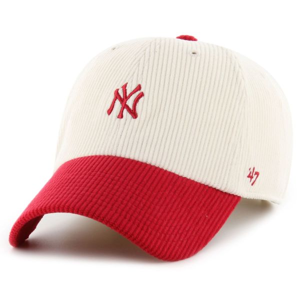 47 Brand Adjustable Cord Cap CLEAN UP New York Yankees beige