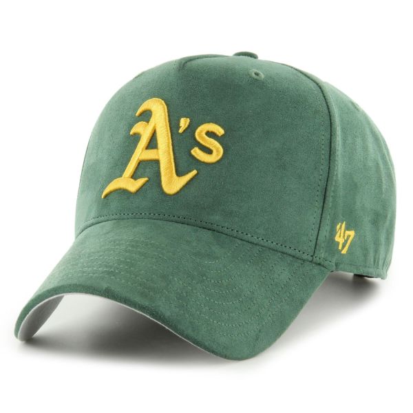 47 Brand Strapback Cap ULTRA SUEDE Oakland Athletics green