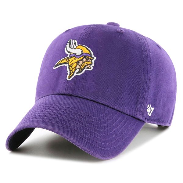 47 Brand Relaxed Cap CLEAN UP Minnesota Vikings lila
