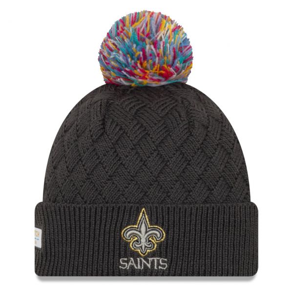 New Era Bonnet Femme Beanie CRUCIAL CATCH New Orleans Saints