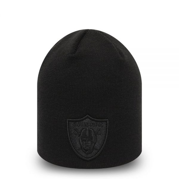 New Era Knit Bonnet d'hiver SKULL Beanie - Las Vegas Raiders