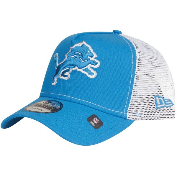 New Era A-Frame Snapback Trucker Cap - Detroit Lions sky