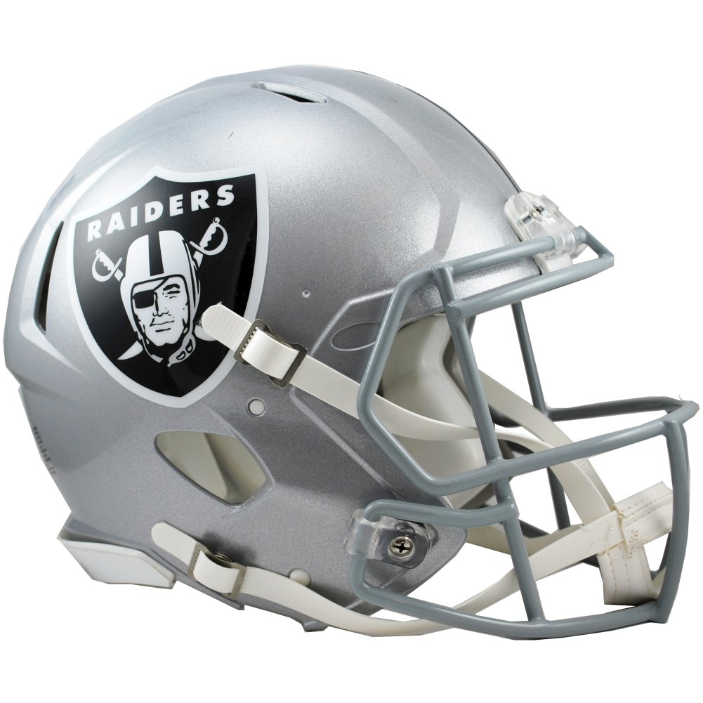 Riddell Speed Authentic Helm NFL Las Vegas Raiders Helme Fan Gear