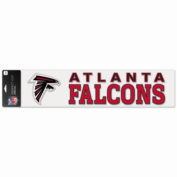 NFL Perfect Cut XXL Decal 10x40cm AtlantAtlanta Falcons