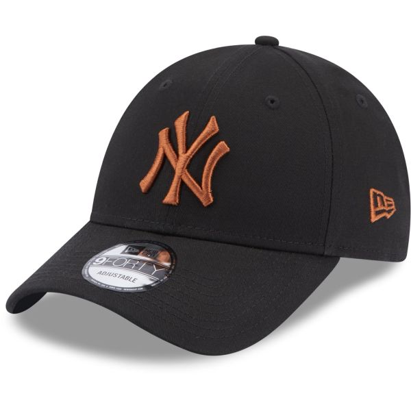 New Era 9Forty Strapback Cap New York Yankees schwarz braun