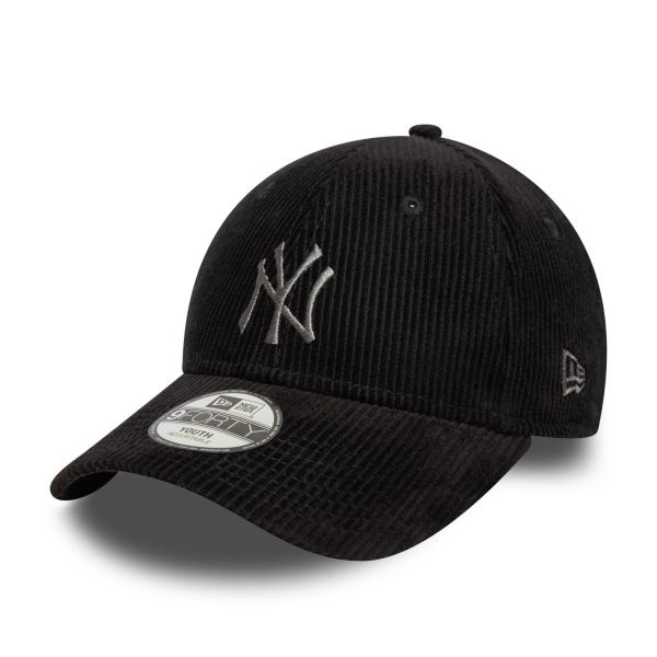 New Era 9Forty Enfants Cap - CORDE New York Yankees noir