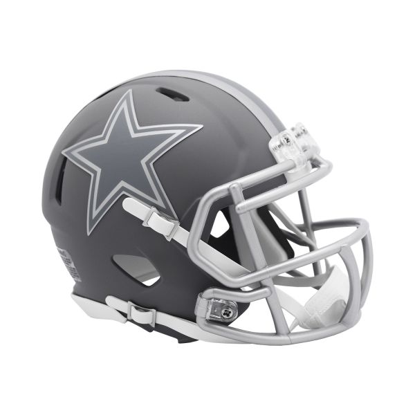 Riddell Speed Mini Football Helm - SLATE Dallas Cowboys