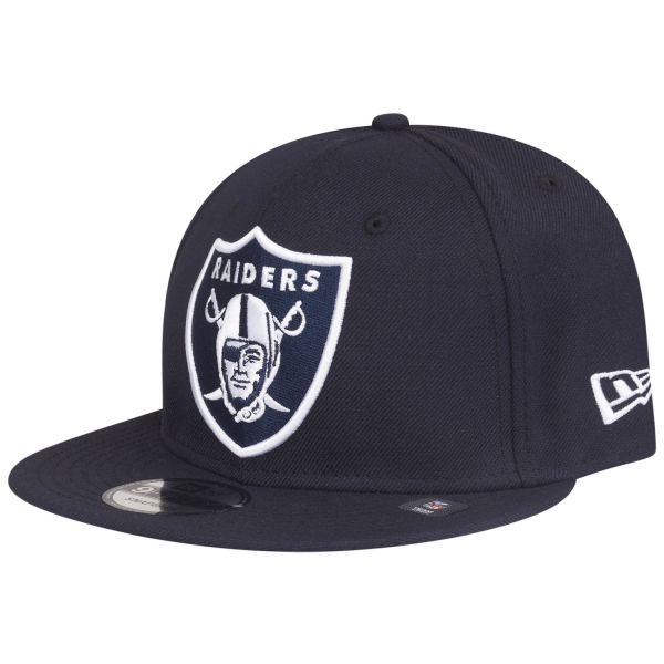 New Era 9Fifty Snapback Cap - XL LOGO Las Vegas Raiders navy