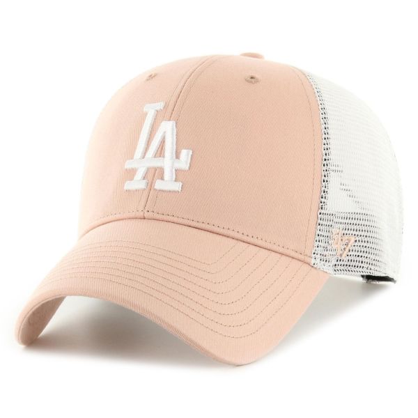 47 Brand Trucker Cap - BRANSON Los Angeles Dodgers mauve