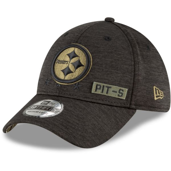 New Era 39Thirty Cap Salute to Service Pittsburgh Steelers