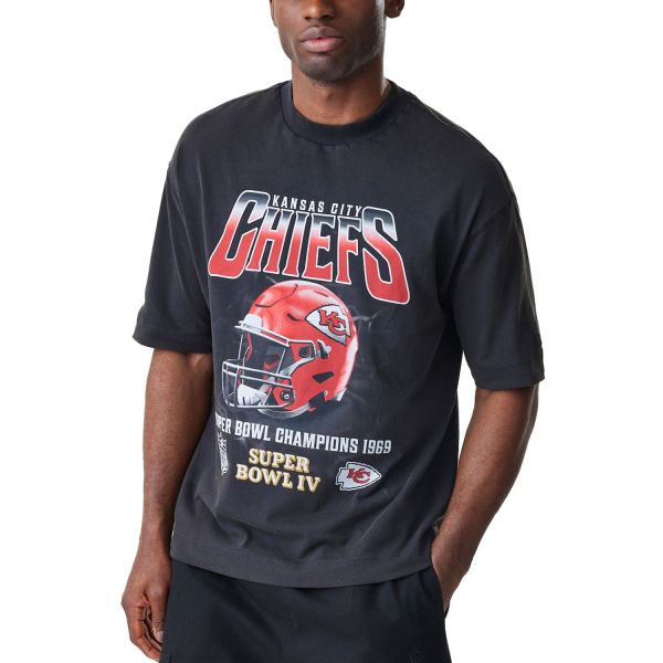 New Era Boxy Shirt - WASHED Kansas City Chiefs