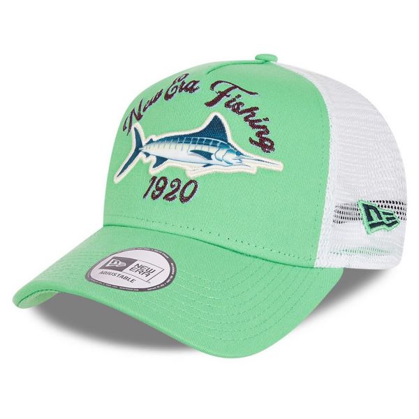 New Era A-Frame Trucker Cap - OUTDOOR Fishing mint green