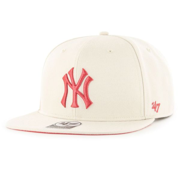 47 Brand Snapback Cap - CAPTAIN New York Yankees natural