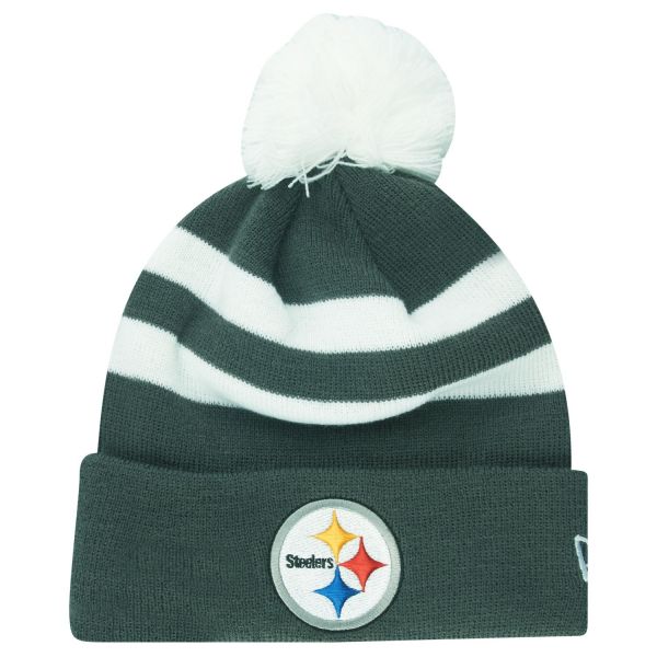New Era Knit Winter Beanie - GRAPHITE Pittsburgh Steelers