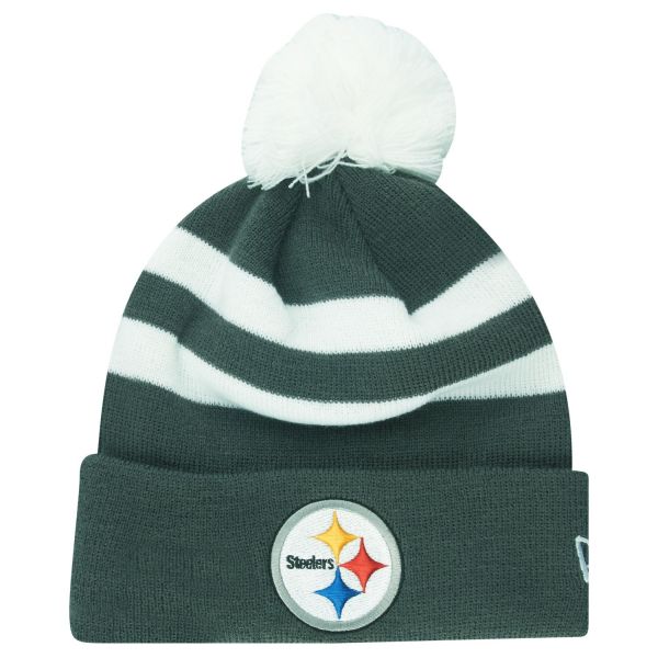 New Era Wintermütze Beanie - GRAPHITE Pittsburgh Steelers