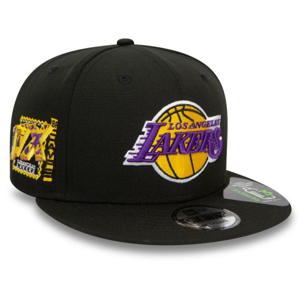 New Era 9Fifty Snapback Cap - SIDEPATCH Los Angeles Lakers