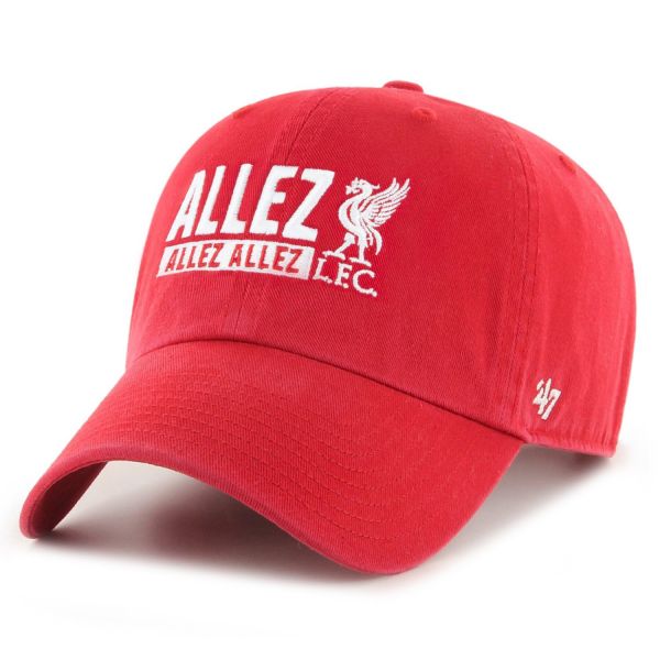 47 Brand Relaxed Fit Cap - ALLEZ FC Liverpool rot