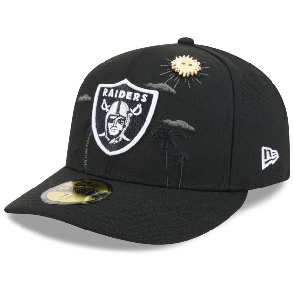 New Era 59Fifty Low Profile Cap - SUN PIN Las Vegas Raiders