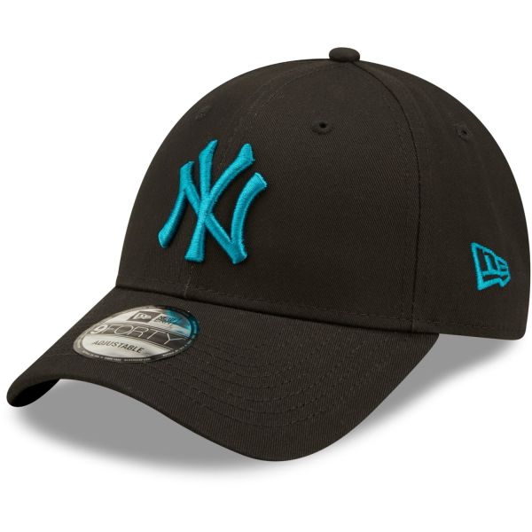 New Era 9Forty Strapback Cap - New York Yankees schwarz aqua