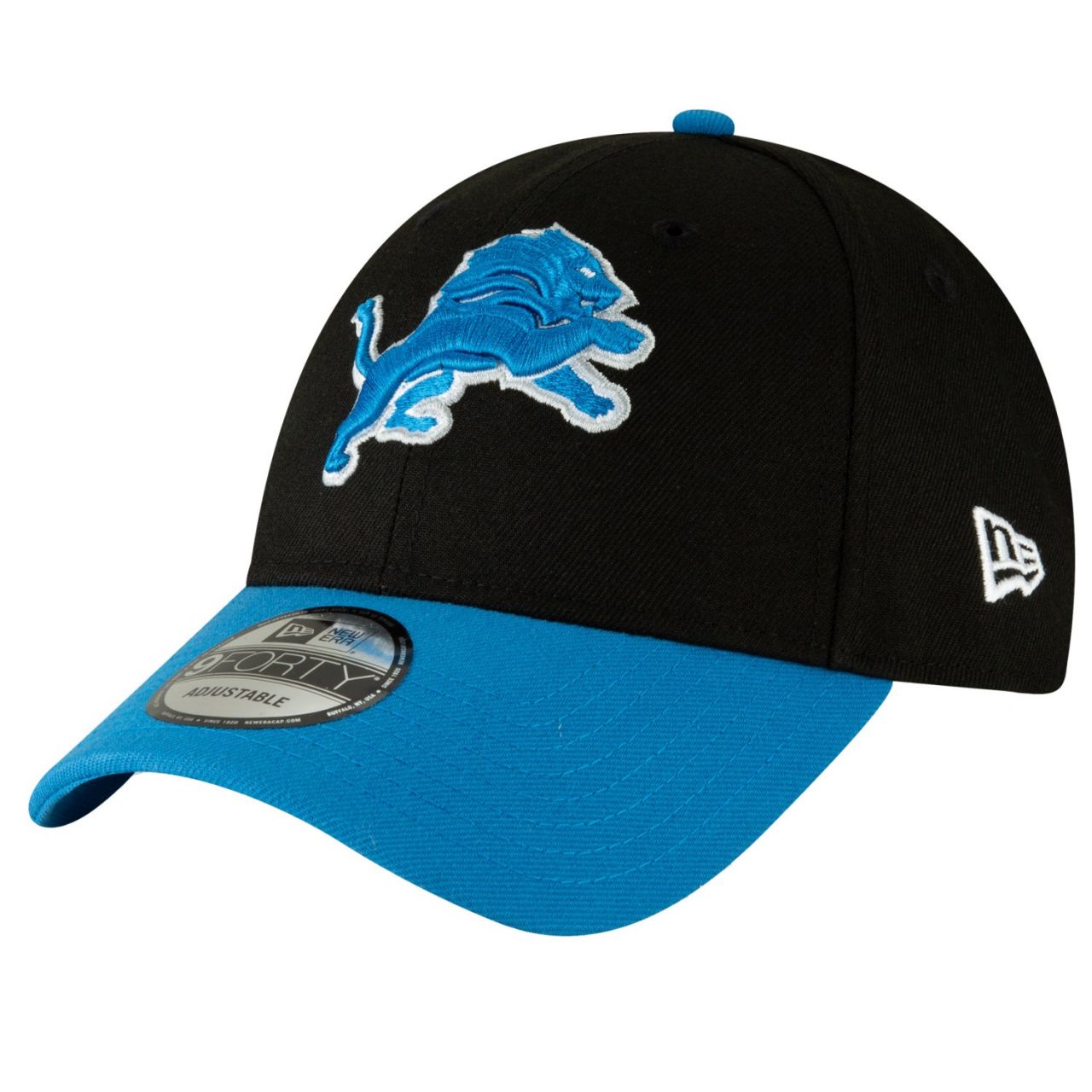 amfoo - New Era 9Forty Cap - NFL LEAGUE Detroit Lions schwarz