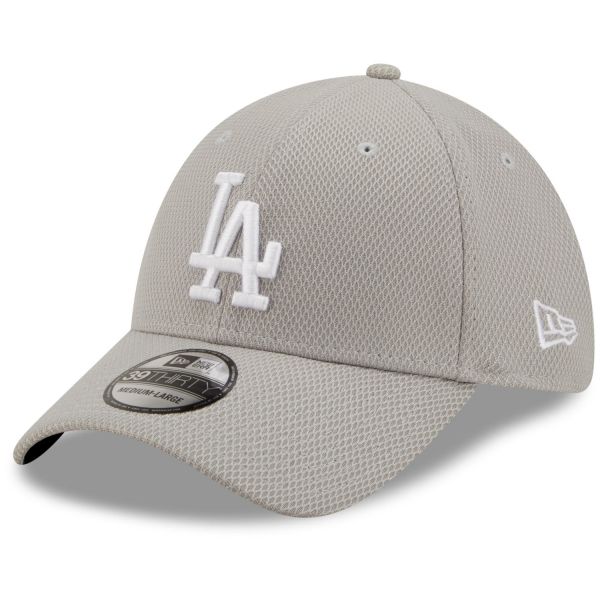 New Era 39Thirty Diamond Cap - Los Angeles Dodgers grau