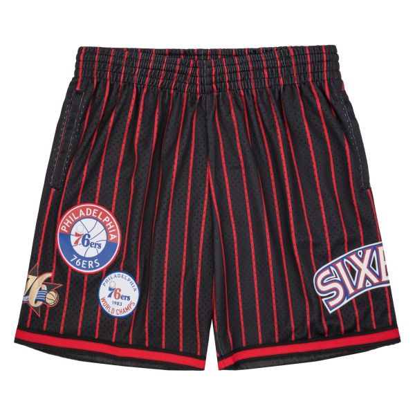 M&N Philadelphia 76ers Collection Basketball Shorts