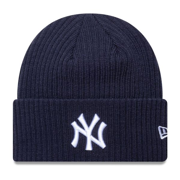New Era Wintermütze Beanie - WIDE CUFF New York Yankees navy