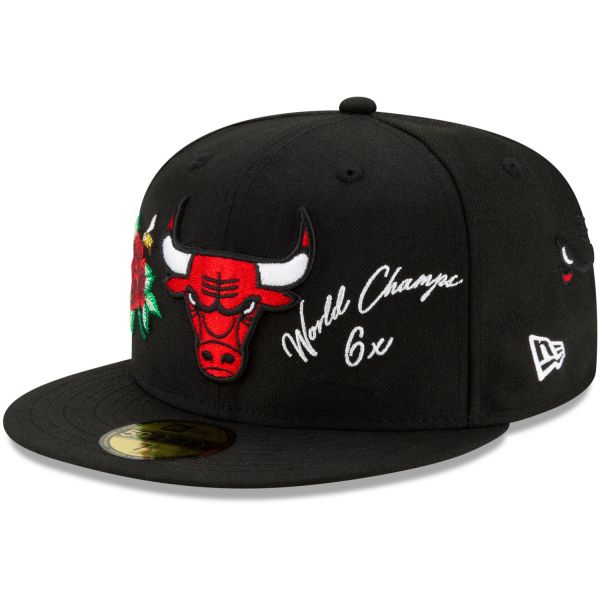 New Era 59Fifty Fitted Cap - MULTI GRAPHIC Chicago Bulls