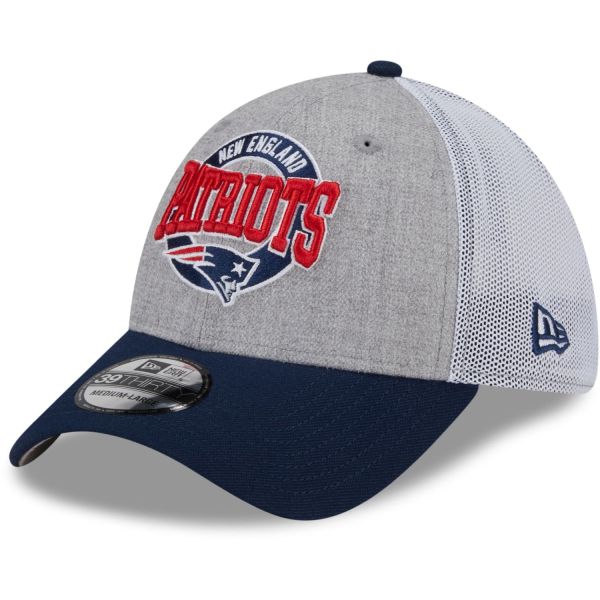 New Era 39Thirty Stretch Mesh Cap - New England Patriots