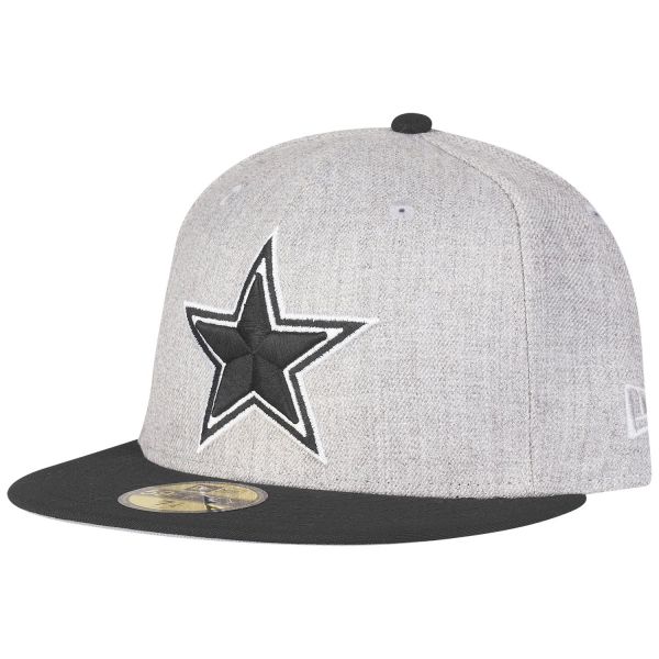 New Era 59Fifty Cap - HEATHER Dallas Cowboys grey / black