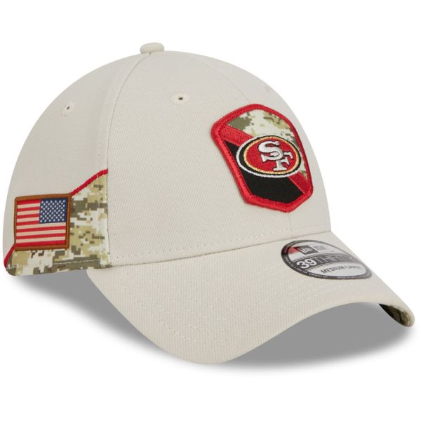 New Era 39Thirty Cap Salute to Service San Francisco 49ers