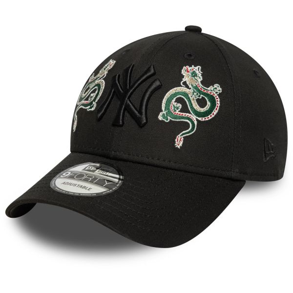New Era 9Forty Strapback Cap SNAKE New York Yankees noir