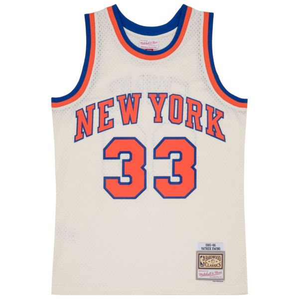 Swingman Jersey New York Knicks OFF-WHITE Patrick Ewing
