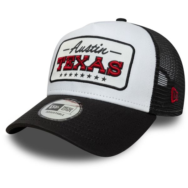New Era A-Frame Mesh Trucker Cap - Astin Texas