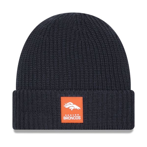 New Era Knit Bonnet D'Hiver SIDELINE Denver Broncos
