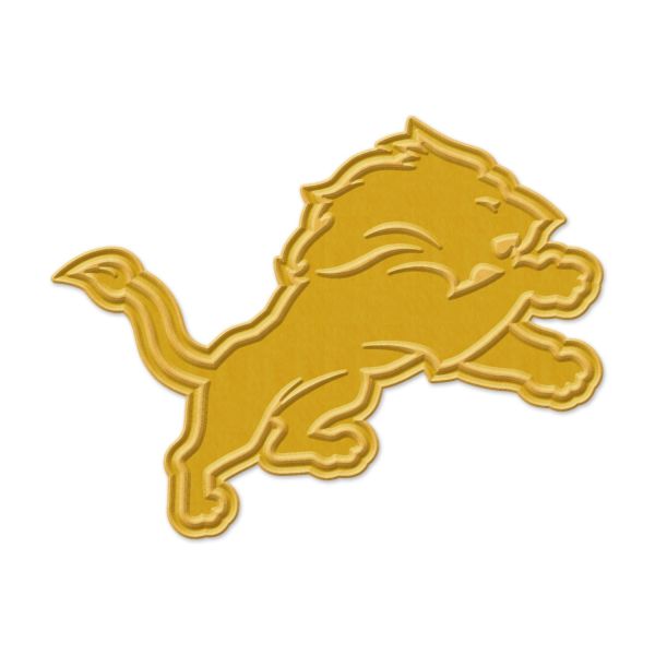 NFL Universal Jewelry Caps PIN GOLD Detroit Lions