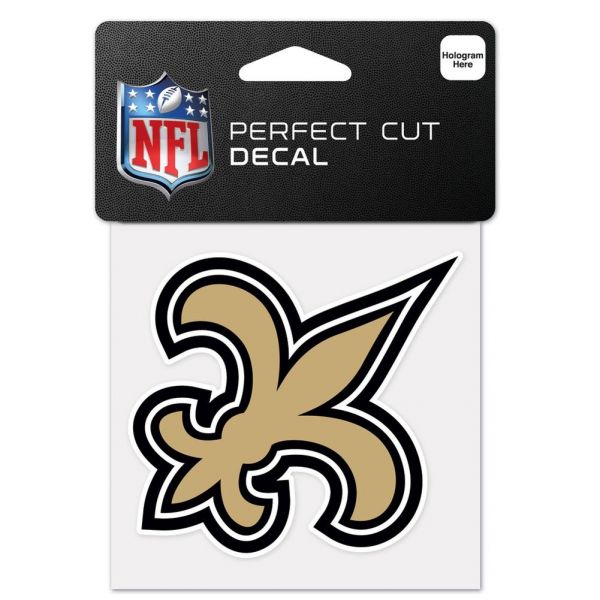 Wincraft Aufkleber 10x10cm - NFL New Orleans Saints