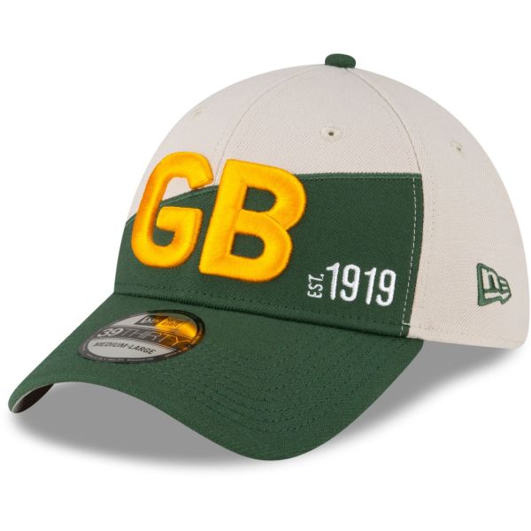 New Era 39Thirty Cap - SIDELINE HISTORIC Green Bay Packers