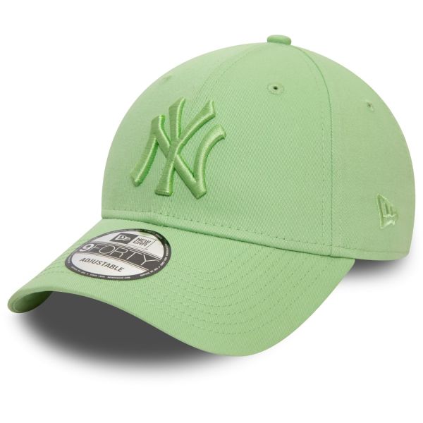 New Era 9Forty Strapback Cap - New York Yankees lime green