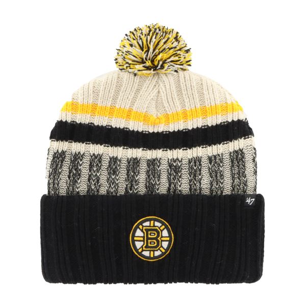 47 Brand Beanie Wintermütze - LONG RANGE Boston Bruins
