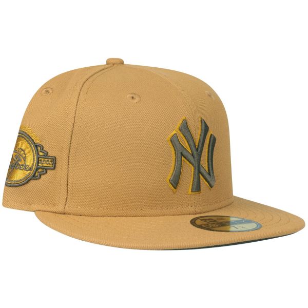 New Era 59Fifty Fitted Cap - NY Yankees 100th panama tan