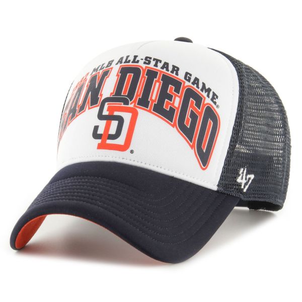 47 Brand Mesh Trucker Cap - FOAM CHAMP San Diego Padres